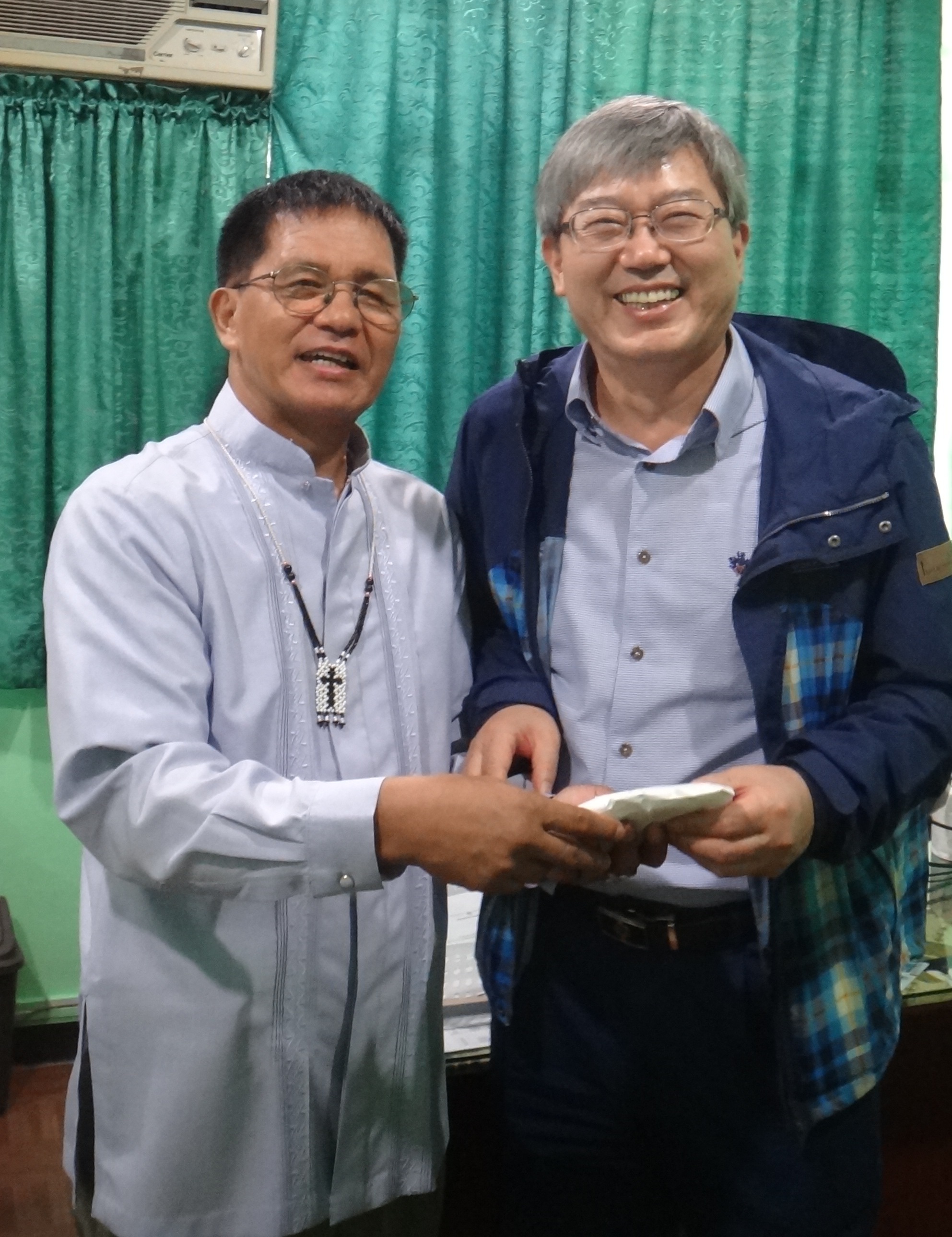 PB and the Archbishop of Korea